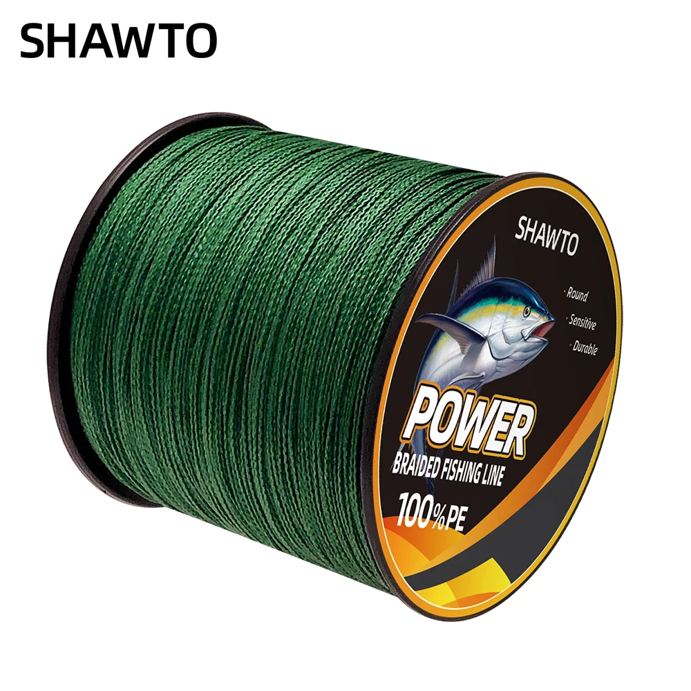 Shawto 10-150LB X8 Braided Fishing Line Abrasion Resistant Superline Zero Stretch for Saltwater and Freshwater 150M 300M 1000M
Shawto 10-150LB X8 Braided Fishing Line Abrasion Resistant Superline Zero Stretch for Saltwater and Freshwater 150M 300M 1000M