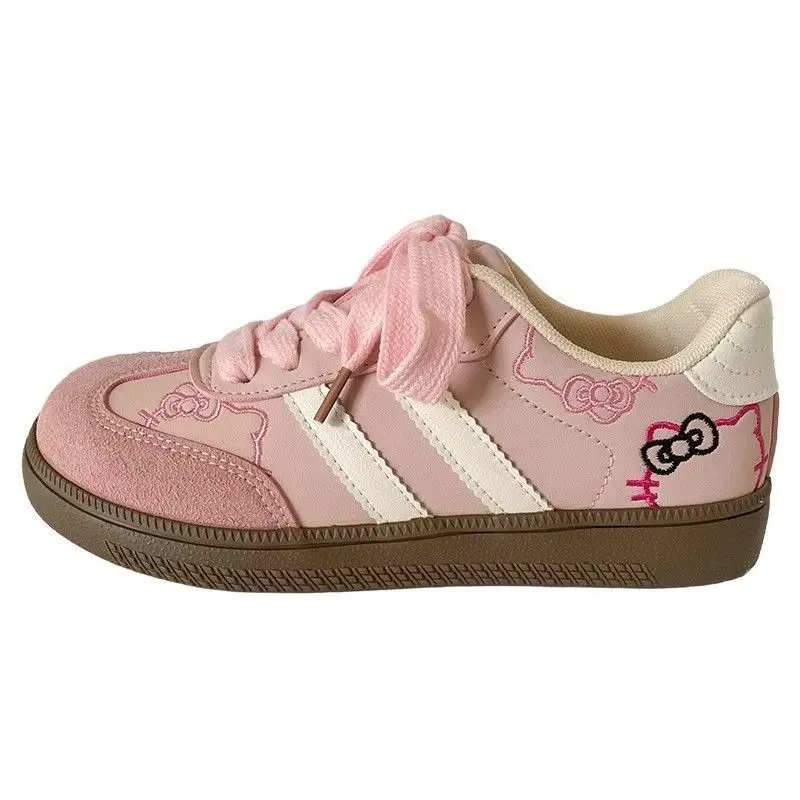 Miniso Hello Kitty Board Shoes Cute Dopamine Flat Bottomed Low Cut Shoes Fashion Comfortable Wear-resisting Casual Shoes New
Miniso Hello Kitty Board Shoes Cute Dopamine Flat Bottomed Low Cut Shoes Fashion Comfortable Wear-resisting Casual Shoes New