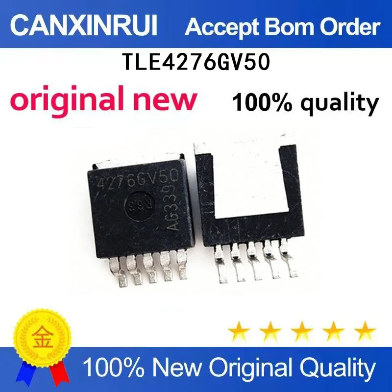 (5-100 Pieces) Brand new original TLE4276GV50 TLE4276GV 4276KV TO263 power chip IC
(5-100 Pieces) Brand new original TLE4276GV50 TLE4276GV 4276KV TO263 power chip IC