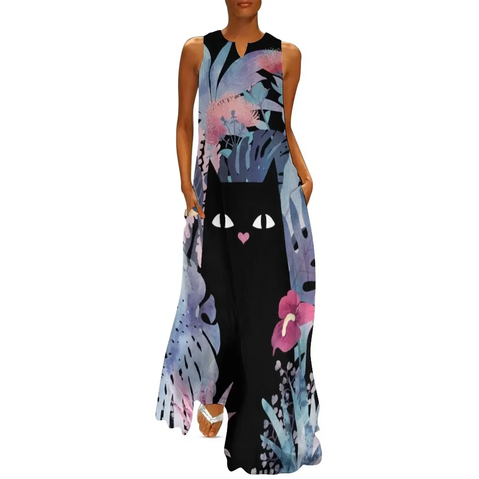 Popoki (Pastel Black Velvet) Long Dress Party dresses for women Long dresses elegant chic wedding evening dresses Dress
Popoki (Pastel Black Velvet) Long Dress Party dresses for women Long dresses elegant chic wedding evening dresses Dress