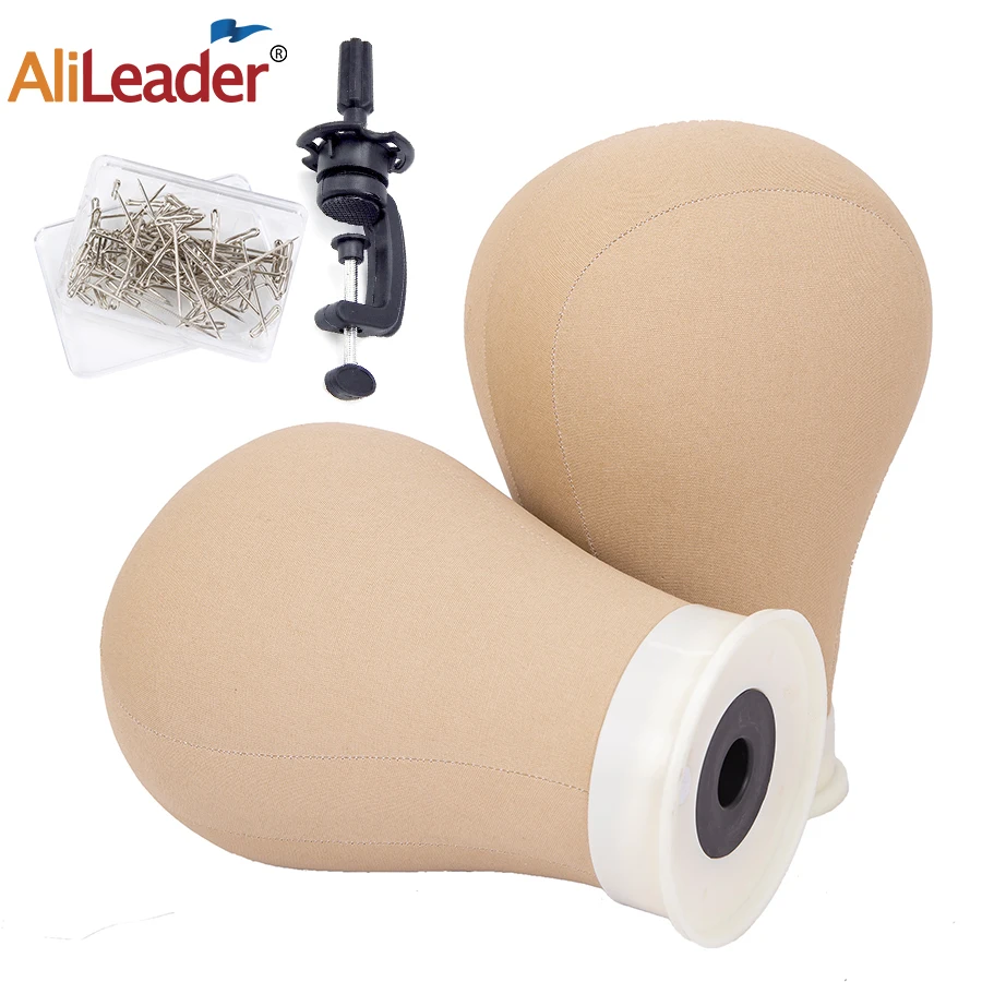 Alileader Cork Canvas Block Head Mannequin Head With Table Stand Holder Tpins For Making Wigs Drying Styling 21" 22" 23" 24"
Alileader Cork Canvas Block Head Mannequin Head With Table Stand Holder Tpins For Making Wigs Drying Styling 21" 22" 23" 24"