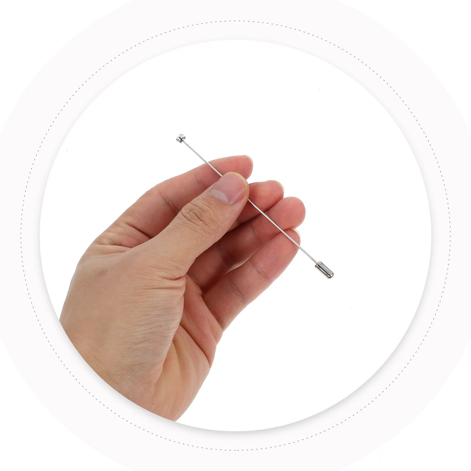 20Pcs Elegant Brooch Pins Metal Safety Bar Sturdy Long Needle for Clothing Jewelry Making Hat Scarf Craft Supplies Suit Collar
20Pcs Elegant Brooch Pins Metal Safety Bar Sturdy Long Needle for Clothing Jewelry Making Hat Scarf Craft Supplies Suit Collar