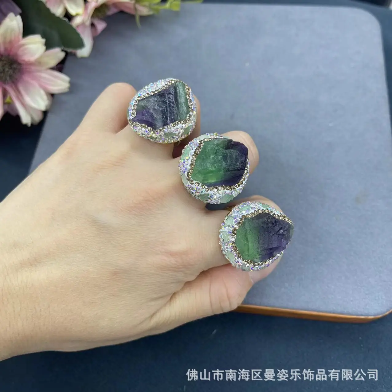 New natural gemstone colored silver stone rough stone jewelry personalized fashion living rings jewelry wholesale ring
New natural gemstone colored silver stone rough stone jewelry personalized fashion living rings jewelry wholesale ring