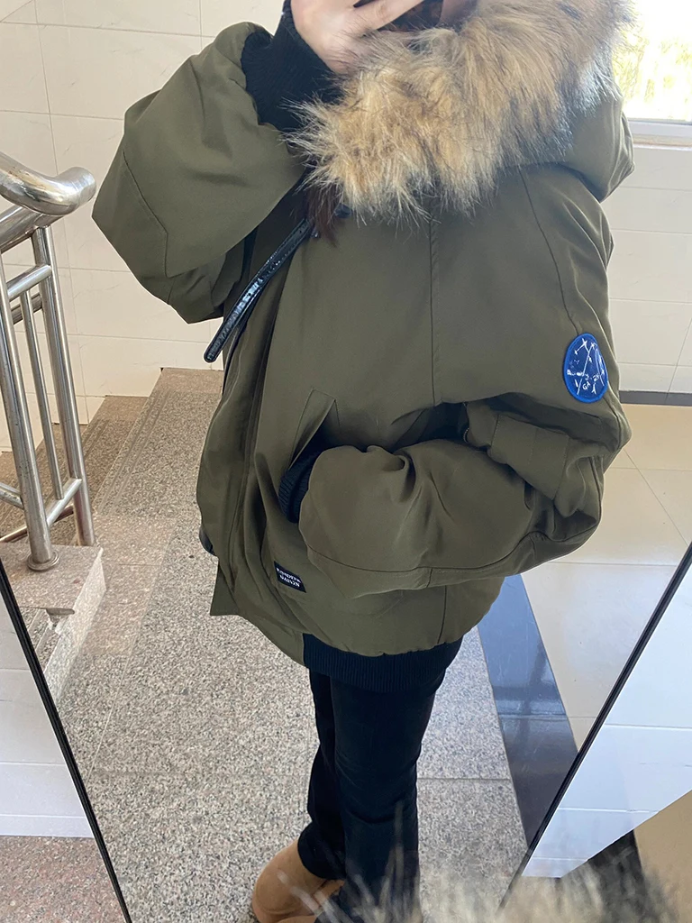 Парка женская демисезонная с натуральным мехом, ветрозащитная, на пуговицах, утепленная, из хлопка, с кружевной отделкой, повседневная, разноцветная, в стиле OL
Парка женская демисезонная с натуральным мехом, ветрозащитная, на пуговицах, утепленная, из хлопка, с кружевной отделкой, повседневная, разноцветная, в стиле OL