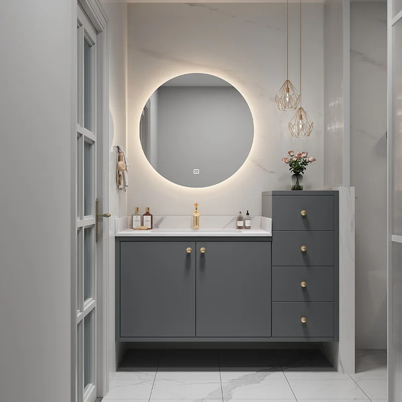 Light luxury slate bathroom cabinet combination solid wood hand washbasin modern simple bathroom washbasin bathroom cabinet
Light luxury slate bathroom cabinet combination solid wood hand washbasin modern simple bathroom washbasin bathroom cabinet
