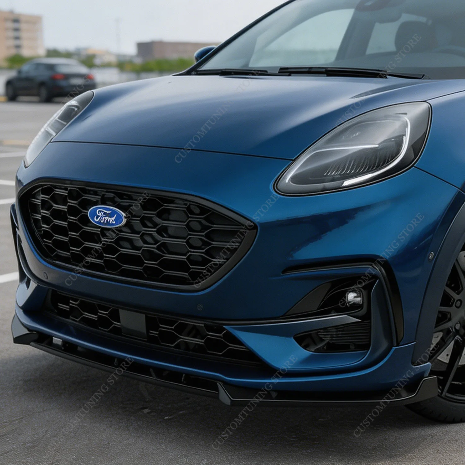 For Ford Puma ST-line MK1 2019-2024 Pre-Lci Gloss Black ABS Front Bumper Lip Spoiler Splitter Diffuser Canards Bodykits
For Ford Puma ST-line MK1 2019-2024 Pre-Lci Gloss Black ABS Front Bumper Lip Spoiler Splitter Diffuser Canards Bodykits