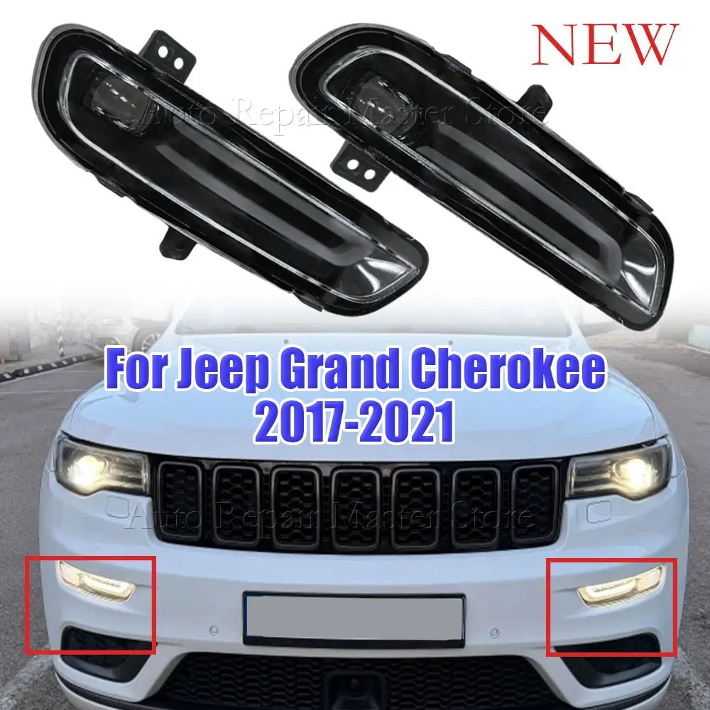 For Jeep Grand Cherokee 2017 2018 2019 2020 2021 Car LED Turn Signal Light Fog Light Daytime Running Lamp Brake Lights Foglamp
For Jeep Grand Cherokee 2017 2018 2019 2020 2021 Car LED Turn Signal Light Fog Light Daytime Running Lamp Brake Lights Foglamp