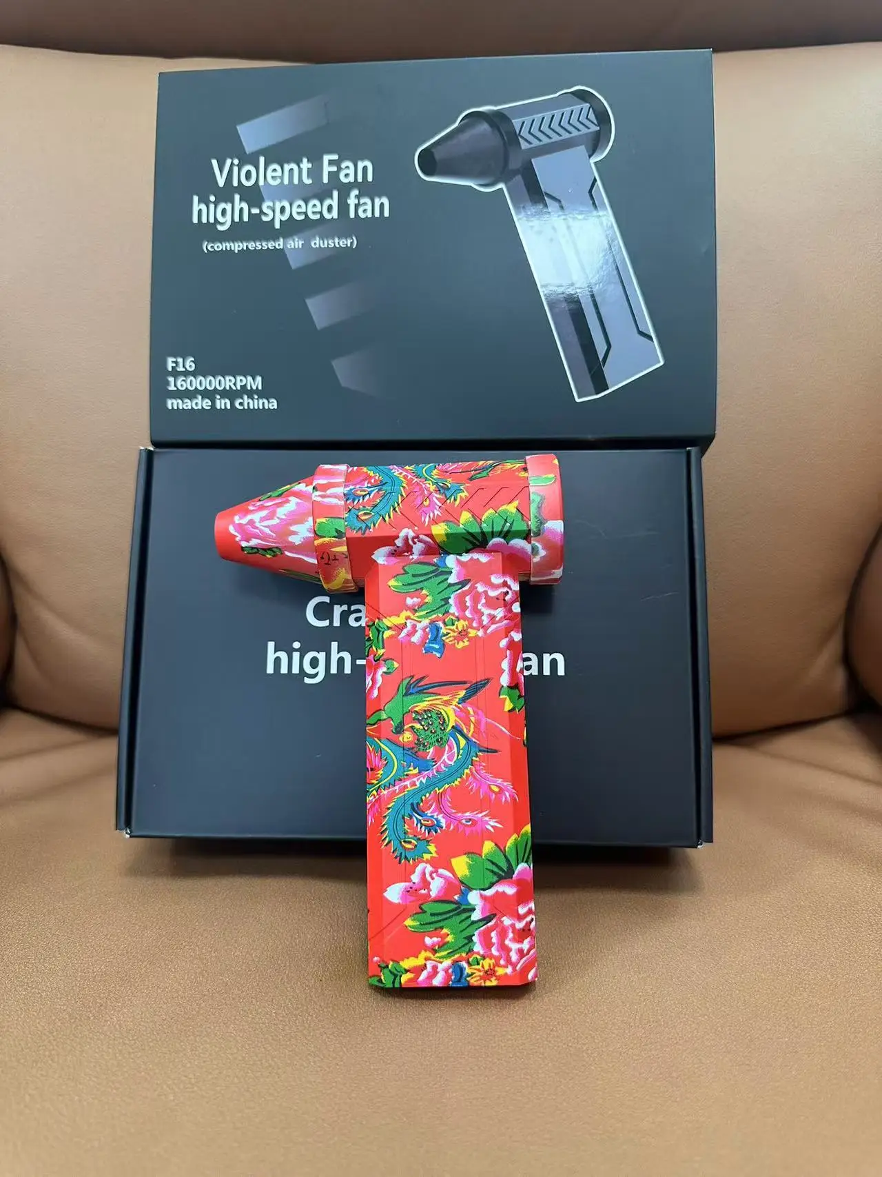 160000RPM Jetdry Blower 10000mAh Electric Air Blower F16 Mini Turbo Jet Fan Powerful Air Duster Wind Speed 60m/s Type-C Charging
160000RPM Jetdry Blower 10000mAh Electric Air Blower F16 Mini Turbo Jet Fan Powerful Air Duster Wind Speed 60m/s Type-C Charging