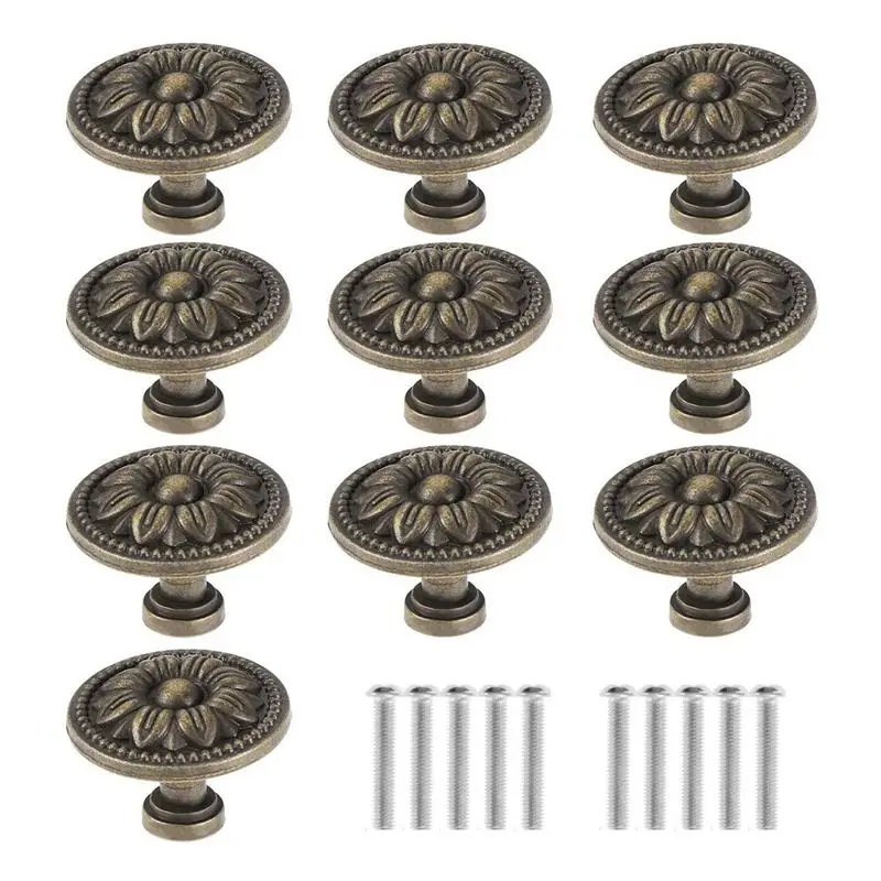 ~Latest Model 30PCS,Vintage Antique Vintage Handle With Patterned Round Knobs, Used For Furniture, Kitchen Doors And Cupboards
~Latest Model 30PCS,Vintage Antique Vintage Handle With Patterned Round Knobs, Used For Furniture, Kitchen Doors And Cupboards
