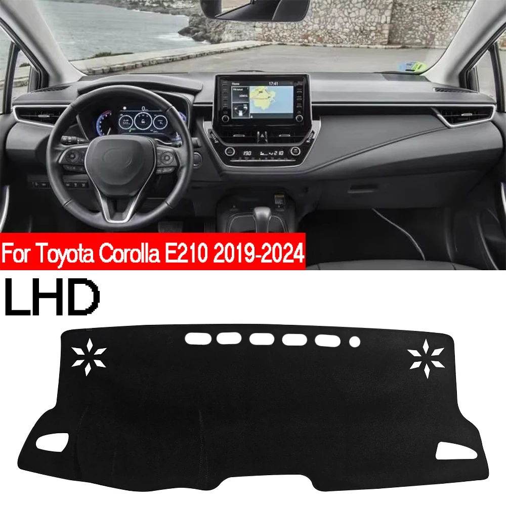 Для Toyota Corolla E210 2019 2020 2021 2022 2023 2024 гибридный коврик для приборной панели, солнцезащитный козырек с защитой от УФ-лучей, коврики для приборной панели автомобиля, аксессуары
Для Toyota Corolla E210 2019 2020 2021 2022 2023 2024 гибридный коврик для приборной панели, солнцезащитный козырек с защитой от УФ-лучей, коврики для приборной панели автомобиля, аксессуары