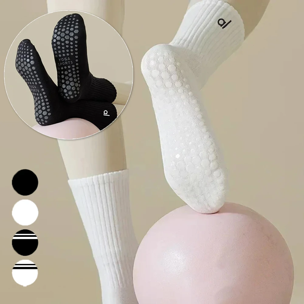 Al Yoga Socks Professional Yoga Socks Pure Cotton Socks Indoor Silicone Anti Slip Workout Pilates Dance Socks Fitness Sports
Al Yoga Socks Professional Yoga Socks Pure Cotton Socks Indoor Silicone Anti Slip Workout Pilates Dance Socks Fitness Sports