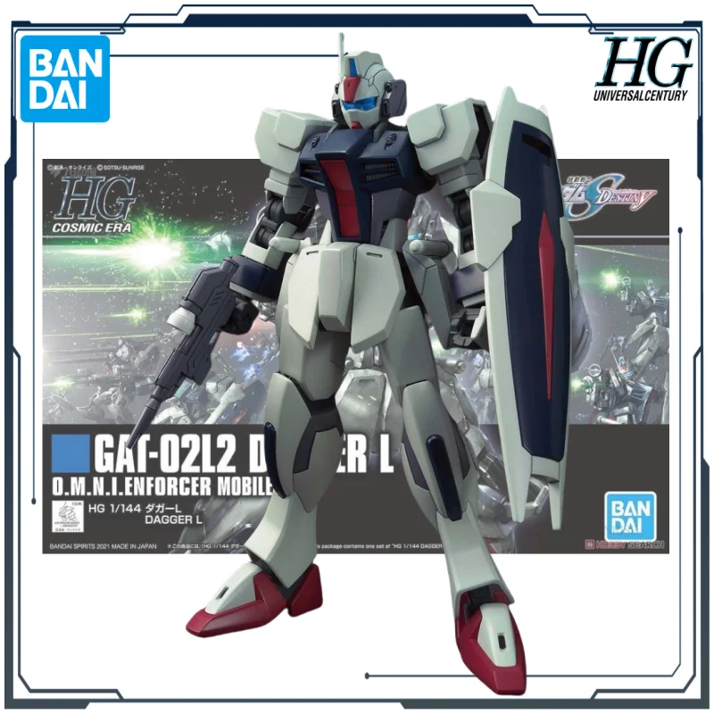 BANDAI Original HG Series H237 GAT-02L2 DAGGER L 1/144 Anime Assembly Model Toys Gifts for Boys Collectible Ornaments
BANDAI Original HG Series H237 GAT-02L2 DAGGER L 1/144 Anime Assembly Model Toys Gifts for Boys Collectible Ornaments