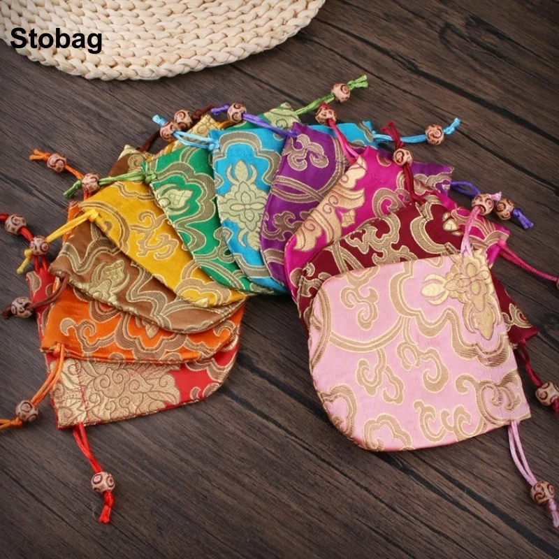 StoBag 20pcs Chinese Small Drawstring Bag Silk Cotton Gift Jewelry Packaging Storage Pocket Reusable Pouches Decoration Party
StoBag 20pcs Chinese Small Drawstring Bag Silk Cotton Gift Jewelry Packaging Storage Pocket Reusable Pouches Decoration Party