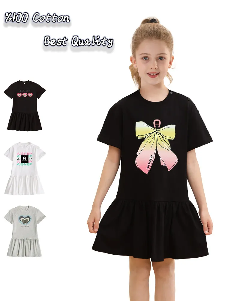 Cute Bow Baby Girls Dress Summer Cotton Casual Child Skirt 2025 New Valentine's Day Love Print Half sleeve Kids Princess Dress
Cute Bow Baby Girls Dress Summer Cotton Casual Child Skirt 2025 New Valentine's Day Love Print Half sleeve Kids Princess Dress