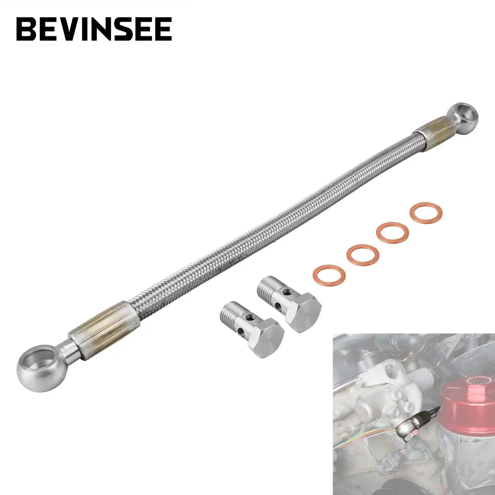 BEVINSEE Vanos Oil Supply Line For BMW M52 M54 Engine For BMW E46 E60 E36 E39 E60 E61 X3 E83 X5 E53 Z3 Z4 E85 11361705532
BEVINSEE Vanos Oil Supply Line For BMW M52 M54 Engine For BMW E46 E60 E36 E39 E60 E61 X3 E83 X5 E53 Z3 Z4 E85 11361705532