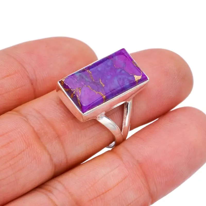 StarGems ® Кольцо ручной работы из стерлингового серебра 925 пробы с натуральной медью и бирюзой 7,75 F2266
StarGems ® Кольцо ручной работы из стерлингового серебра 925 пробы с натуральной медью и бирюзой 7,75 F2266
