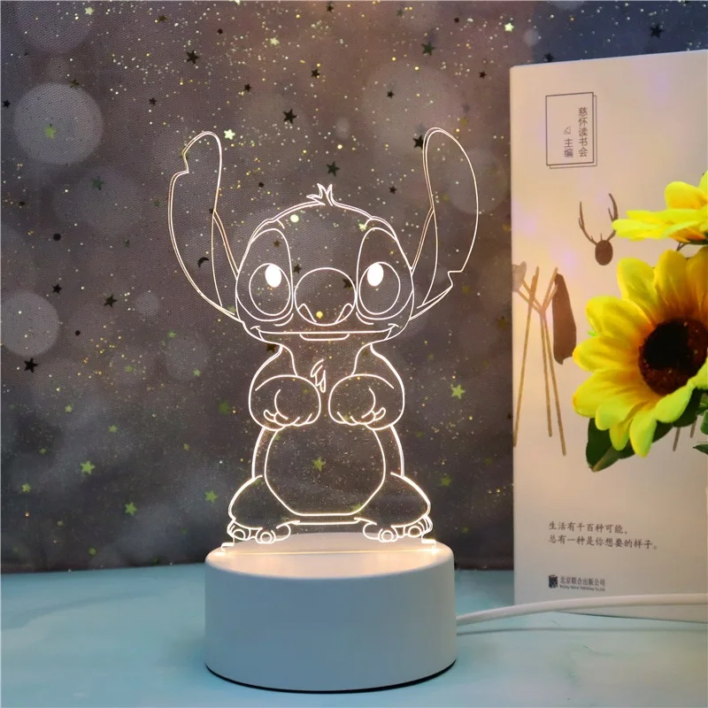 Disney 3D Illusion Stitch Night Light Room Decor Lamp Birthday Valentine's Day Christmas Gifts
Disney 3D Illusion Stitch Night Light Room Decor Lamp Birthday Valentine's Day Christmas Gifts