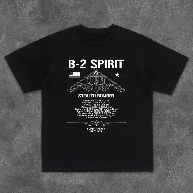 2026 Summer Trend Choice HOOK ON YOU Short Sleeve TShirt B-2 Ghost Stealth Strategic Bomber Fighter Cotton Crew Neck Half Sleeve
2026 Summer Trend Choice HOOK ON YOU Short Sleeve TShirt B-2 Ghost Stealth Strategic Bomber Fighter Cotton Crew Neck Half Sleeve