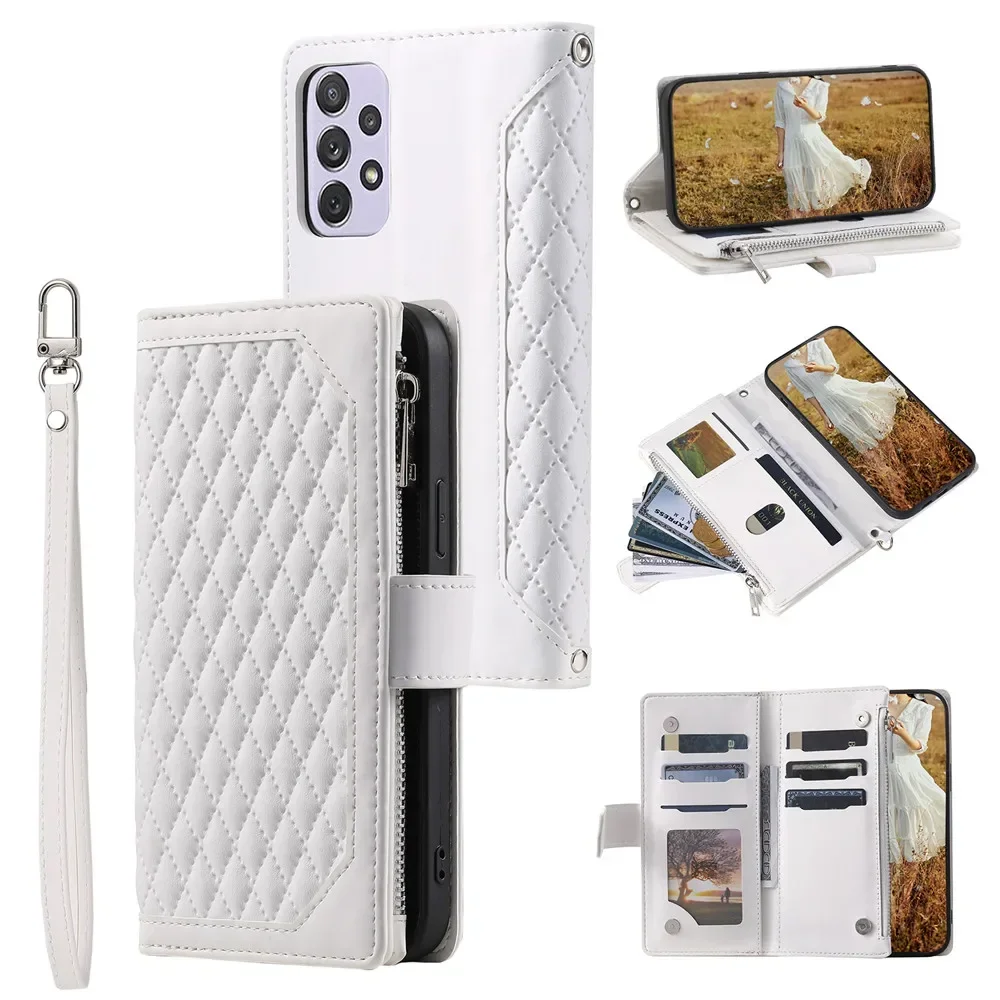 Zipper Wallet Leather Flip Case For Samsung Galaxy A55 A54 A53 A35 A34 A33 A25 A24 A23 A15 A14 A 05 04 S A13 A04E A52 Book Cover
Zipper Wallet Leather Flip Case For Samsung Galaxy A55 A54 A53 A35 A34 A33 A25 A24 A23 A15 A14 A 05 04 S A13 A04E A52 Book Cover