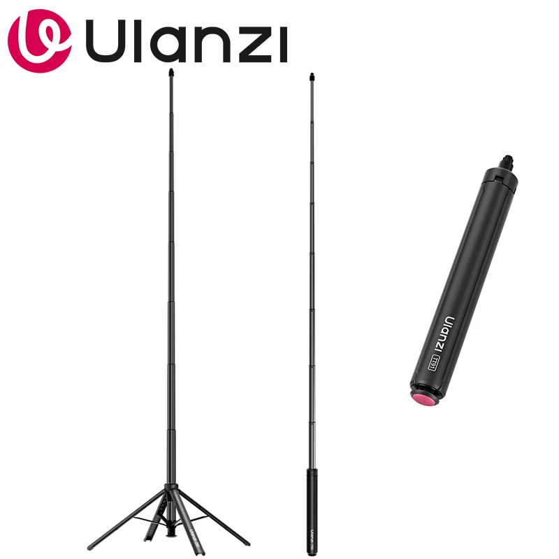 Ulanzi TT91 1.66M Auto-Open Extension Pole 1/4'' Mount for Action Camera Fill Light Compact Camera Selfie Stick Photography
Ulanzi TT91 1.66M Auto-Open Extension Pole 1/4'' Mount for Action Camera Fill Light Compact Camera Selfie Stick Photography