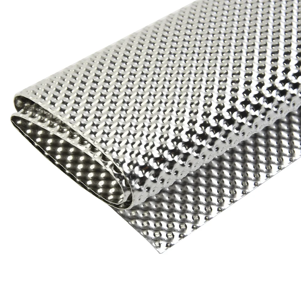 Embossed Aluminum Heat Shield Transmission Tunnel Floor Pan Fuel Tank Firewall 300mm X 500mm Aluminum Fits Firewall Transmission
Embossed Aluminum Heat Shield Transmission Tunnel Floor Pan Fuel Tank Firewall 300mm X 500mm Aluminum Fits Firewall Transmission