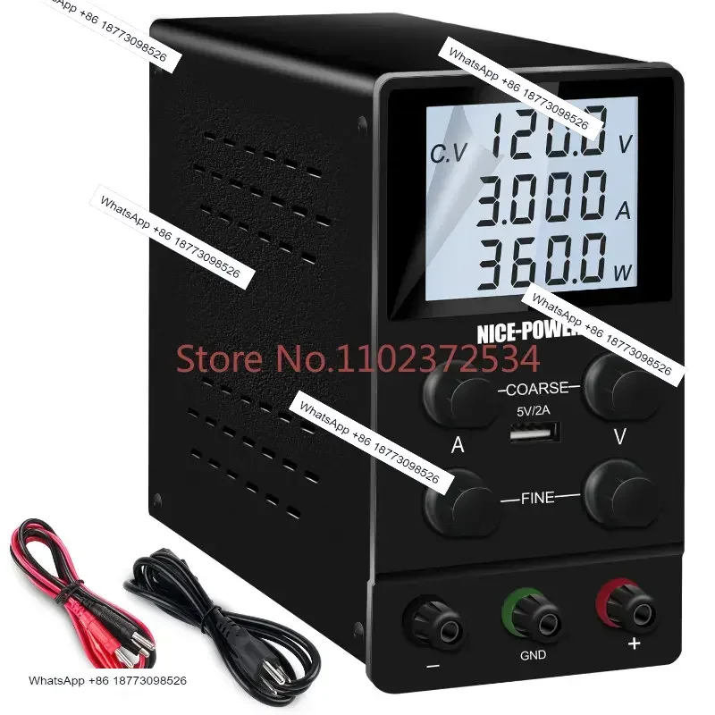 New Technology Nice Power Sps1203D 120V 3A Dc Regulated Laboratory Bench Dc Power Supply
New Technology Nice Power Sps1203D 120V 3A Dc Regulated Laboratory Bench Dc Power Supply