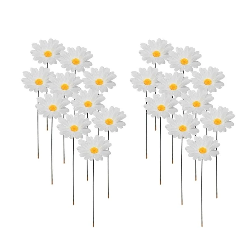 652F 20pcs Flower Stakes 12Inch Garden Stakes Decoration Yard Lawn Ornaments Waterproof Flower Pot Indoor Outdoor
652F 20pcs Flower Stakes 12Inch Garden Stakes Decoration Yard Lawn Ornaments Waterproof Flower Pot Indoor Outdoor