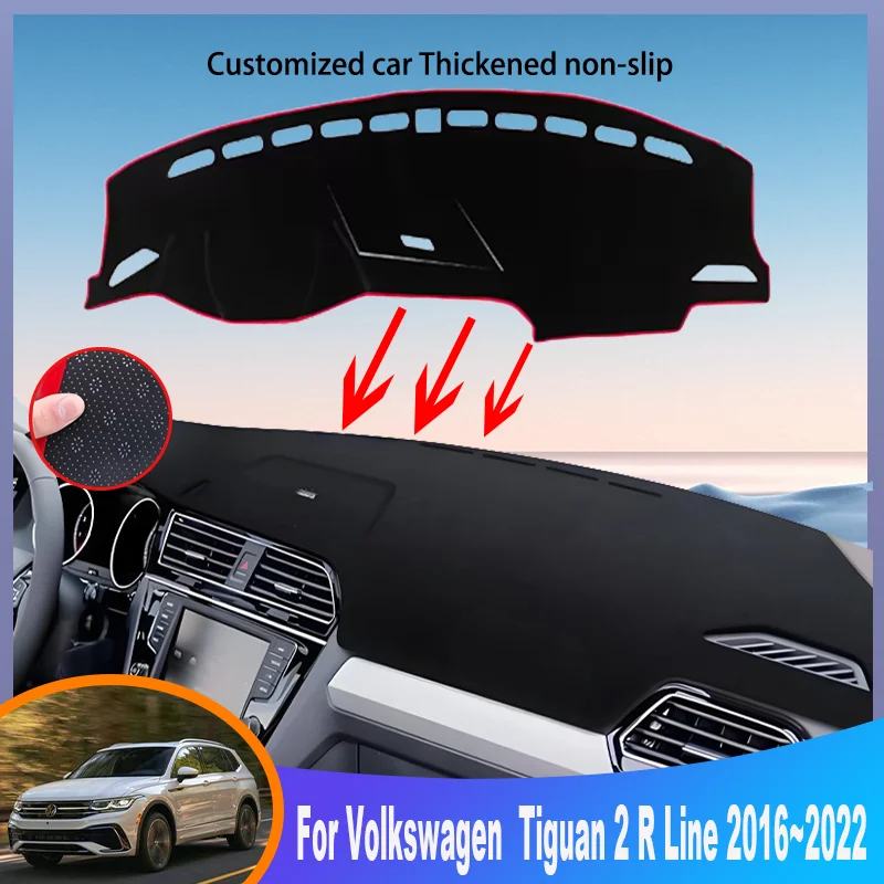 Auto Parts For Volkswagen VW Tiguan R Line 2016~2022 Car Dashboard Cover Mat Instrument Panel Carpets Non-Slip Pad Accessories
Auto Parts For Volkswagen VW Tiguan R Line 2016~2022 Car Dashboard Cover Mat Instrument Panel Carpets Non-Slip Pad Accessories