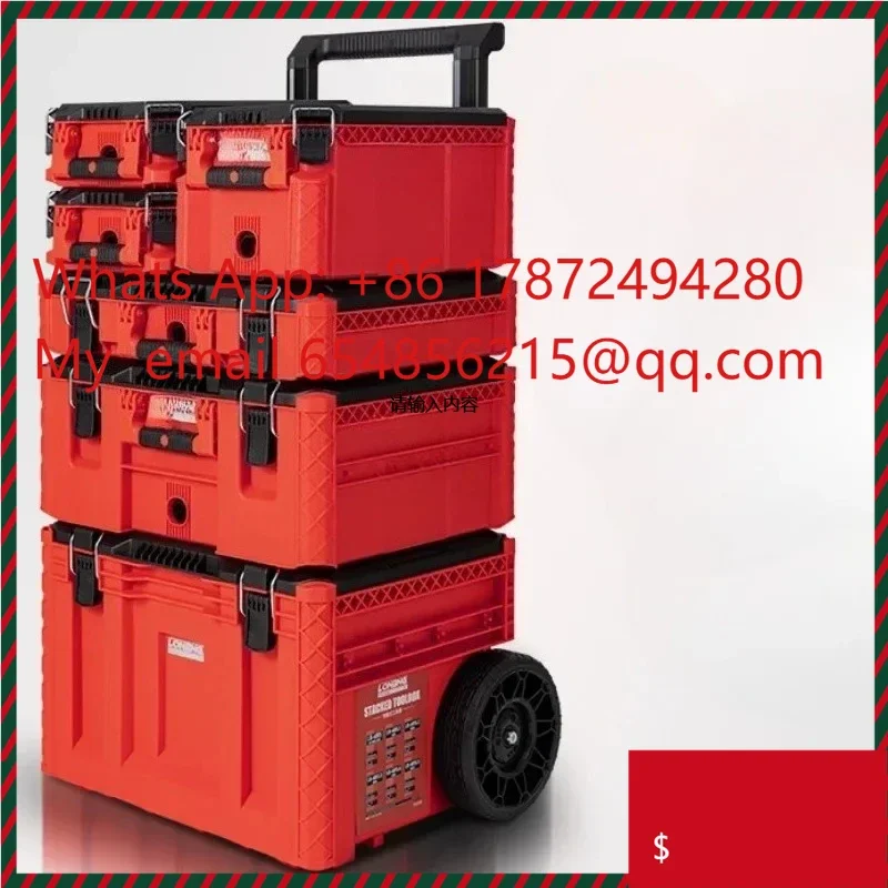 6 Floors Stackable Detachable Combination Toolbox Set Waterproof Portable Large Space Draw-bar Tool Box Wear-resistant Tool Case
6 Floors Stackable Detachable Combination Toolbox Set Waterproof Portable Large Space Draw-bar Tool Box Wear-resistant Tool Case
