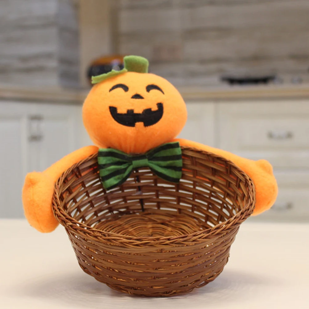 2pcs Candy Basket Halloween Themed Woven Storage Pumpkin Creative Decoration Fruit Gift Kitchen Bar Accessories
2pcs Candy Basket Halloween Themed Woven Storage Pumpkin Creative Decoration Fruit Gift Kitchen Bar Accessories
