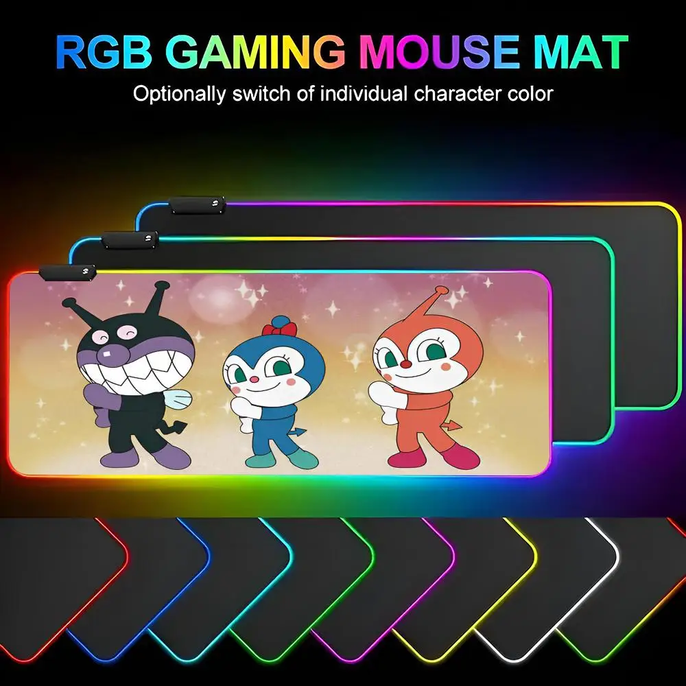 Anime A-Anpanman Mouse Pad Gamer RGB Deskmat Keyboard Mat Gaming Laptops LED Mousepad Desk Protector Anime Mause Mats
Anime A-Anpanman Mouse Pad Gamer RGB Deskmat Keyboard Mat Gaming Laptops LED Mousepad Desk Protector Anime Mause Mats