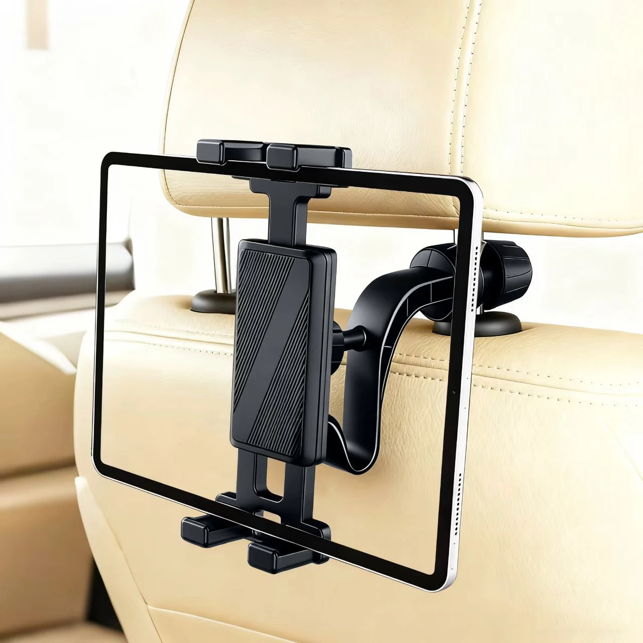 Автомобильный держатель подголовника для планшета, регулируемая подставка для подголовника на заднее сиденье, совместимая с iPad pro 11, незаменимый для Road T
Автомобильный держатель подголовника для планшета, регулируемая подставка для подголовника на заднее сиденье, совместимая с iPad pro 11, незаменимый для Road T