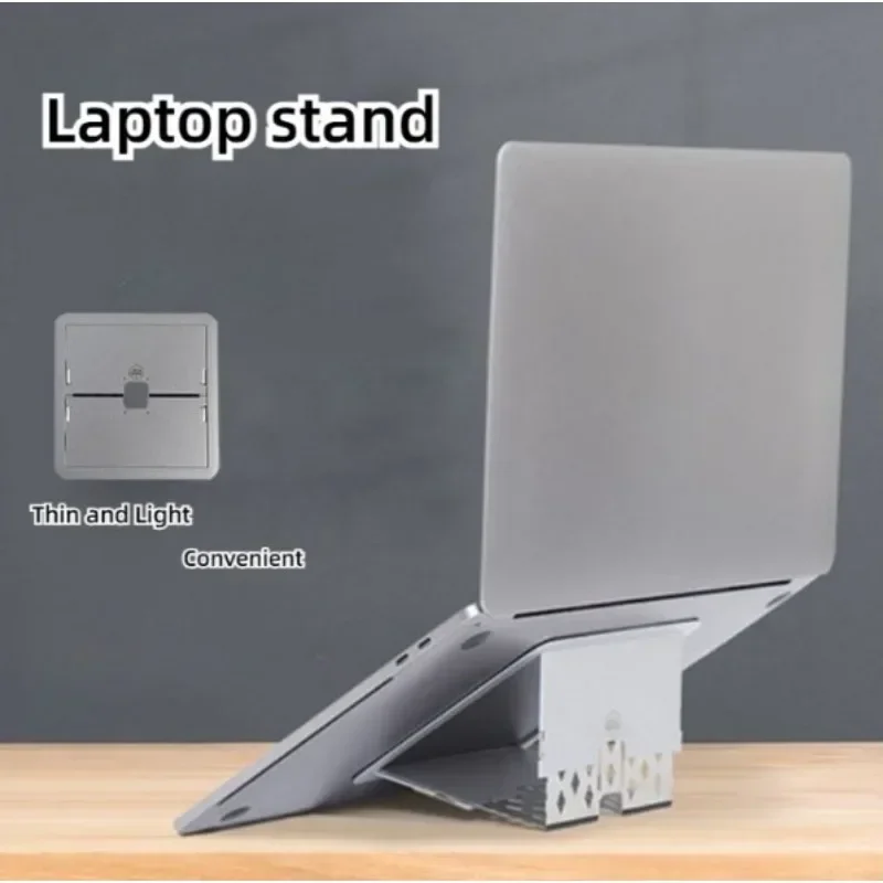 Foldable Office Portable Laptop Heat Dissipation Portable Aluminum Alloy Height Adjustable Computer Stand
Foldable Office Portable Laptop Heat Dissipation Portable Aluminum Alloy Height Adjustable Computer Stand