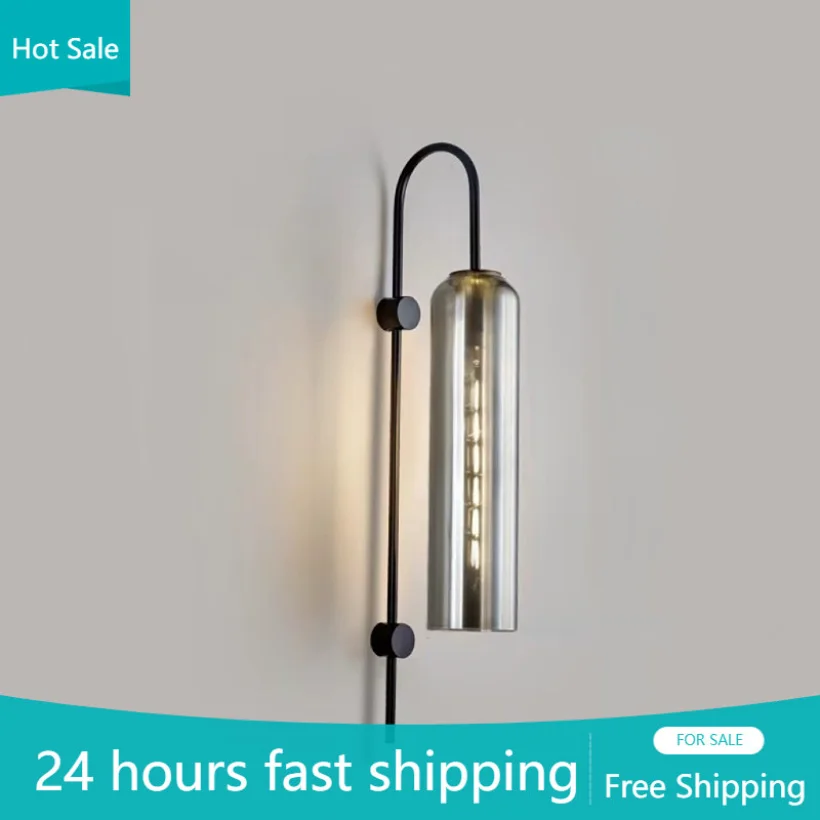 Modern Glass Wall Sconce Lights for Bedroom Bedside Living Room Hallway Background Decoration Lamp Bathroom Indoor Lighting
Modern Glass Wall Sconce Lights for Bedroom Bedside Living Room Hallway Background Decoration Lamp Bathroom Indoor Lighting