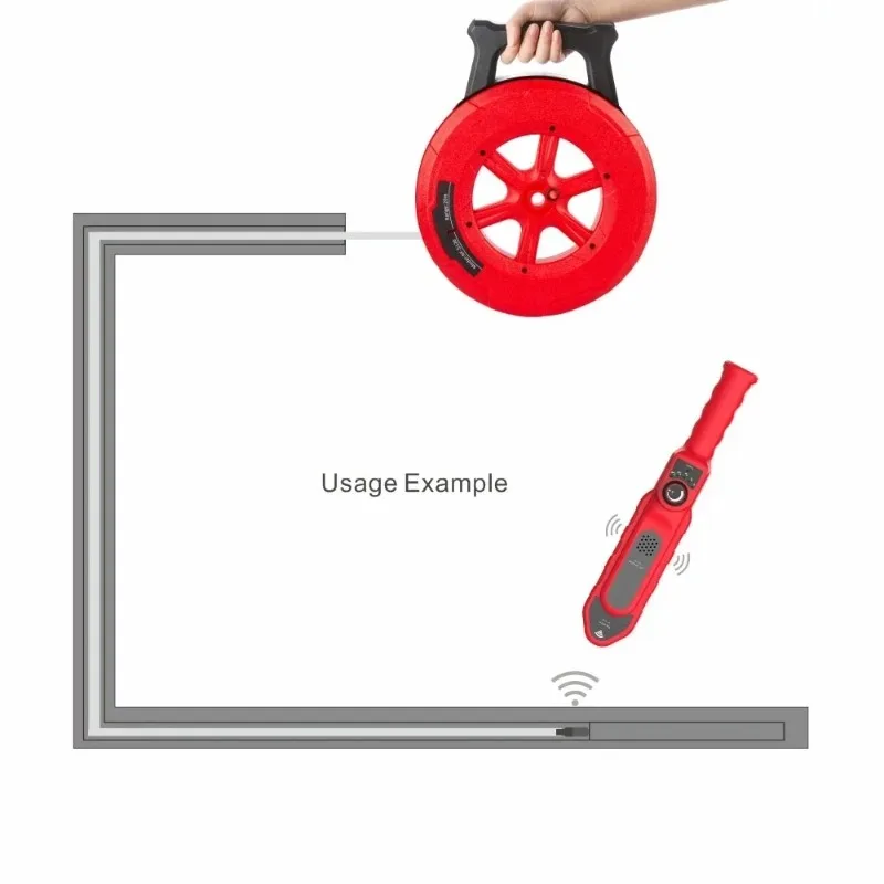 NF-5120 Blocking Clogging Plumbers Instrument Noyafa Pip PVC Iron Pipe Blockage Detector Diagnostic-Tool Scanner Pipeline
NF-5120 Blocking Clogging Plumbers Instrument Noyafa Pip PVC Iron Pipe Blockage Detector Diagnostic-Tool Scanner Pipeline