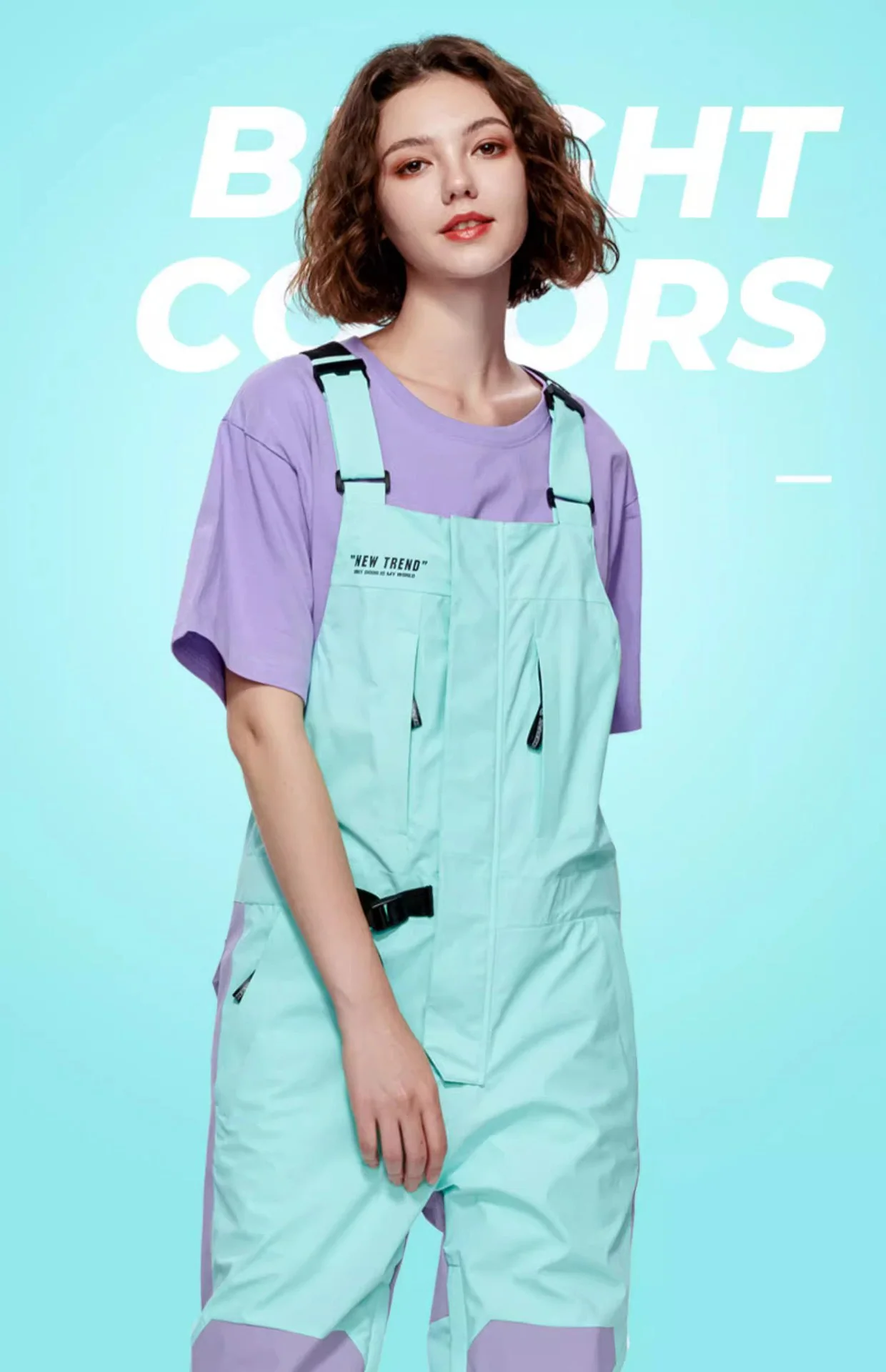 HIGH EXPERIENCE Waterproof Ski Bib Pants for Men & Women Winter Snowboard Overalls Thermal Windproof Slim for Outdoor Activities
HIGH EXPERIENCE Waterproof Ski Bib Pants for Men & Women Winter Snowboard Overalls Thermal Windproof Slim for Outdoor Activities