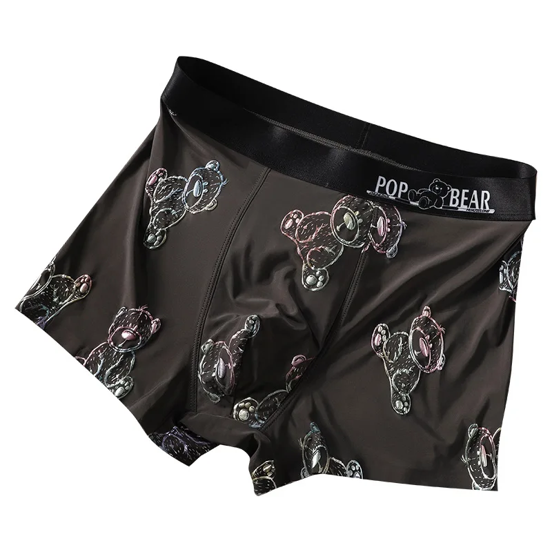 Ice Silk Patterned Boxers For Men New Style Mid Rise High Waist Breathable Large Size Flat Briefs
Ice Silk Patterned Boxers For Men New Style Mid Rise High Waist Breathable Large Size Flat Briefs