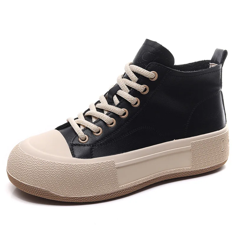 Lynjacye Women Mid Cut Casual Boots Size 35-40 Lace Up Outdoor Running Sports Shoes Hiking Tennis Platform Luxury Footwear
Lynjacye Women Mid Cut Casual Boots Size 35-40 Lace Up Outdoor Running Sports Shoes Hiking Tennis Platform Luxury Footwear