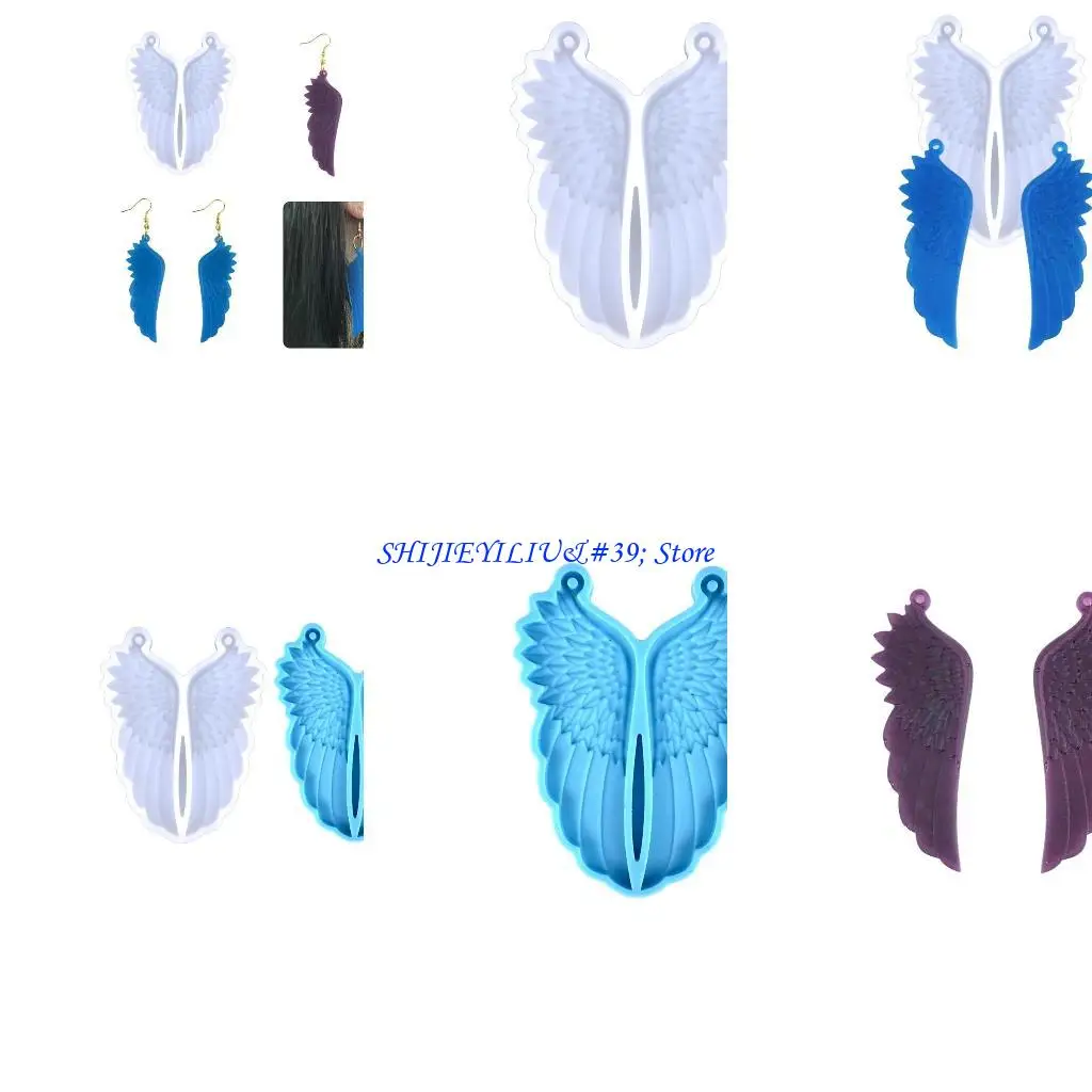 E21F Mirror Angel Wing Ornament Mold Silicone Pendant Mold Earring Jewelry Epoxy Resin Casting Jewelry Making Diy Crafts
E21F Mirror Angel Wing Ornament Mold Silicone Pendant Mold Earring Jewelry Epoxy Resin Casting Jewelry Making Diy Crafts