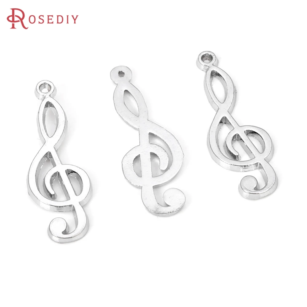 20PCS Rhodium Color Zinc Alloy Musical Note Charms Pendants Necklace Earrings Diy Jewelry Accessories
20PCS Rhodium Color Zinc Alloy Musical Note Charms Pendants Necklace Earrings Diy Jewelry Accessories