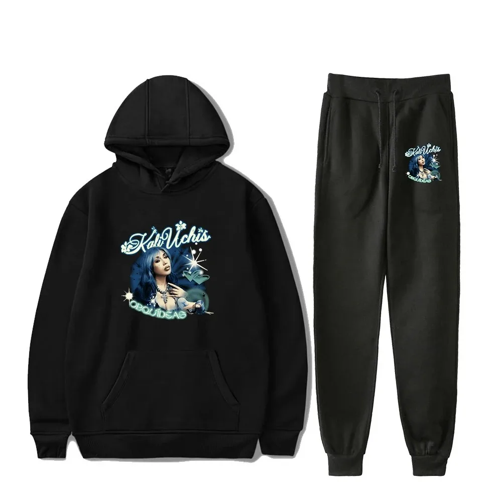 Kali Uchis Tour Hoodie e Conjunto de calças Jogger, moletons e moletons masculinos, Streetwear de moda feminina, 2 pcs set, 2024
Kali Uchis Tour Hoodie e Conjunto de calças Jogger, moletons e moletons masculinos, Streetwear de moda feminina, 2 pcs set, 2024