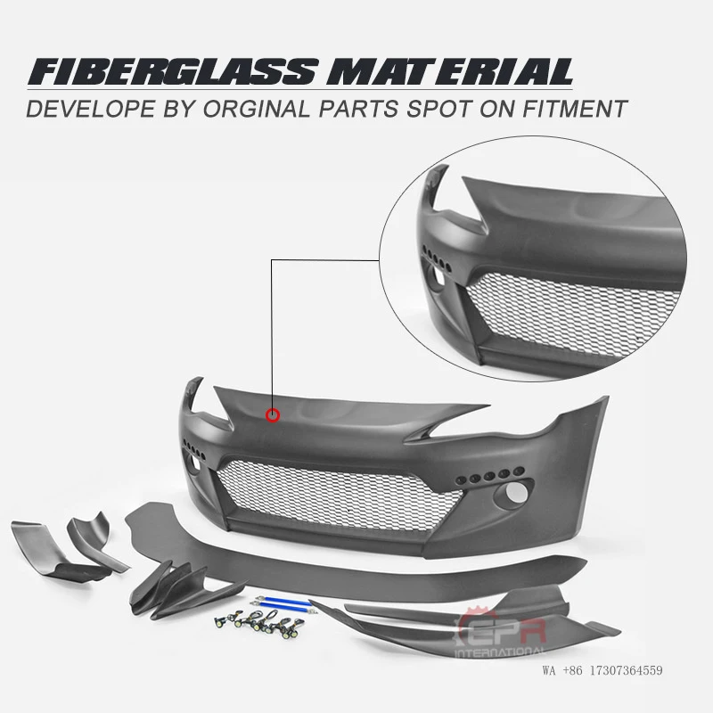 Hot for Toyota 86 BRZ bumper body kit modification parts, GT86 Rocket Bunny front spoiler and air knife full set, fro
Hot for Toyota 86 BRZ bumper body kit modification parts, GT86 Rocket Bunny front spoiler and air knife full set, fro