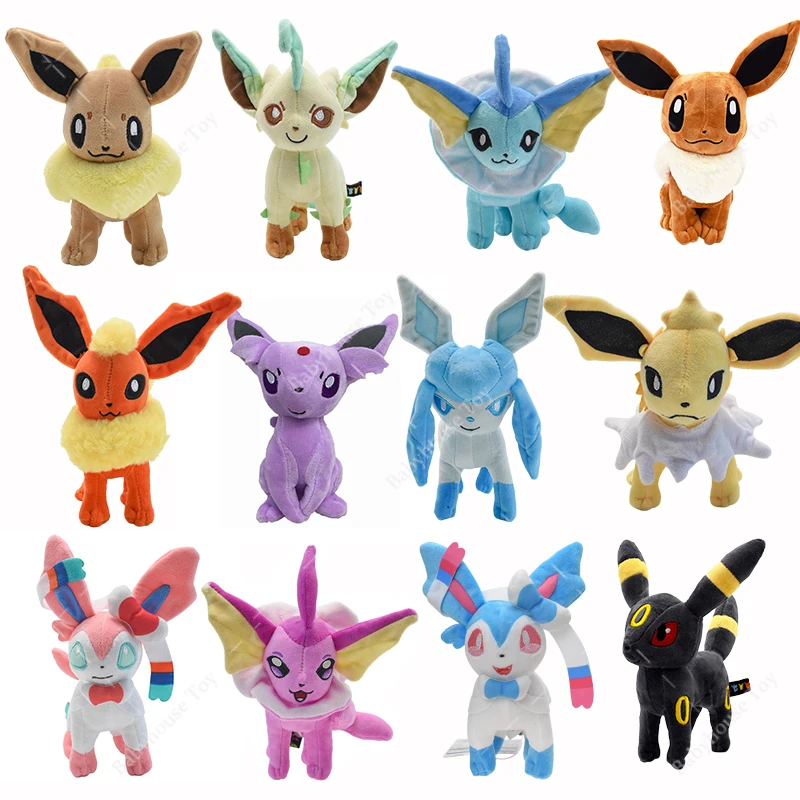 Vaporeon Pokemon Plush Toys Sylveon Espeon Umbreon Shiny Figurine Toys Anime Doll Pikachu Soft Stuffed Dolls For Kids Gifts
Vaporeon Pokemon Plush Toys Sylveon Espeon Umbreon Shiny Figurine Toys Anime Doll Pikachu Soft Stuffed Dolls For Kids Gifts