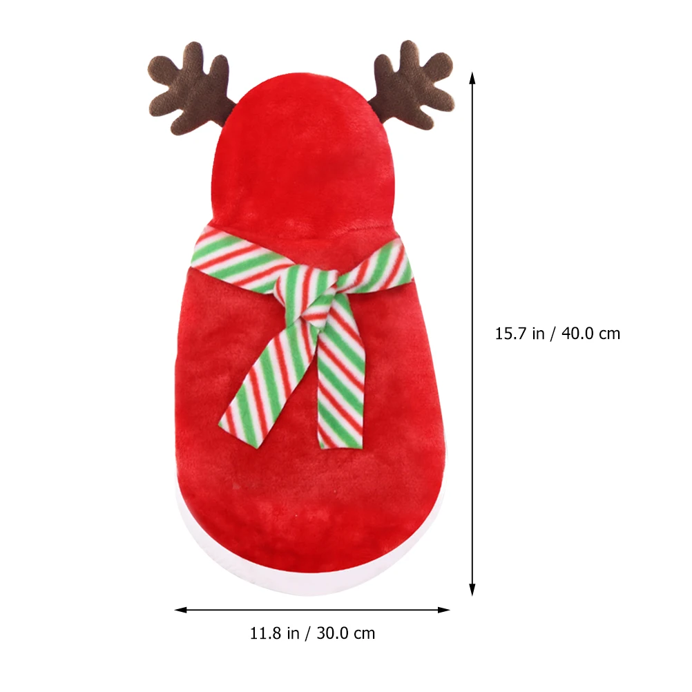 1Set Christmas Pet Costume Elk Design Dog Outfit Puppy Clothes Xmas Garment Christmas Dog Clothes Party Pet Garment
1Set Christmas Pet Costume Elk Design Dog Outfit Puppy Clothes Xmas Garment Christmas Dog Clothes Party Pet Garment