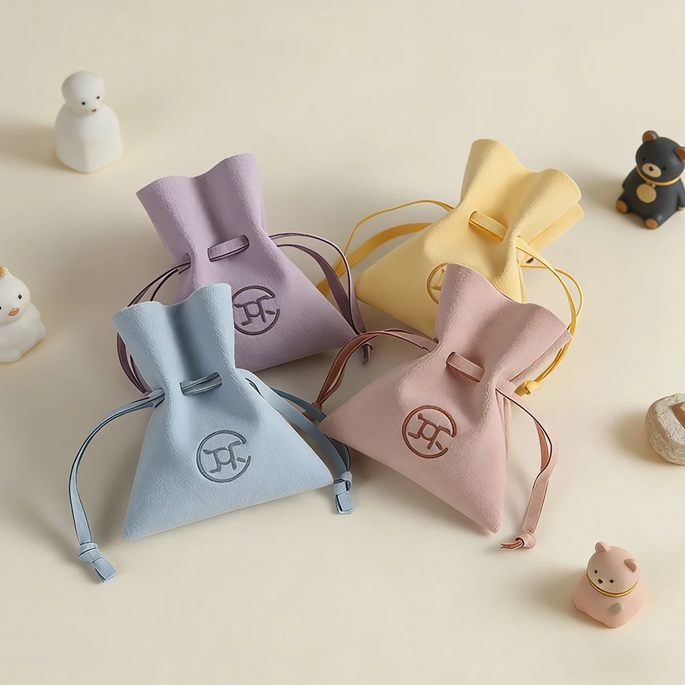 Personailzed 100-Pack Microfiber Jewelry Bag Chic Suede Drawstring Pouch Earrings Rings Cosmetic Candy Packaging Bags
Personailzed 100-Pack Microfiber Jewelry Bag Chic Suede Drawstring Pouch Earrings Rings Cosmetic Candy Packaging Bags