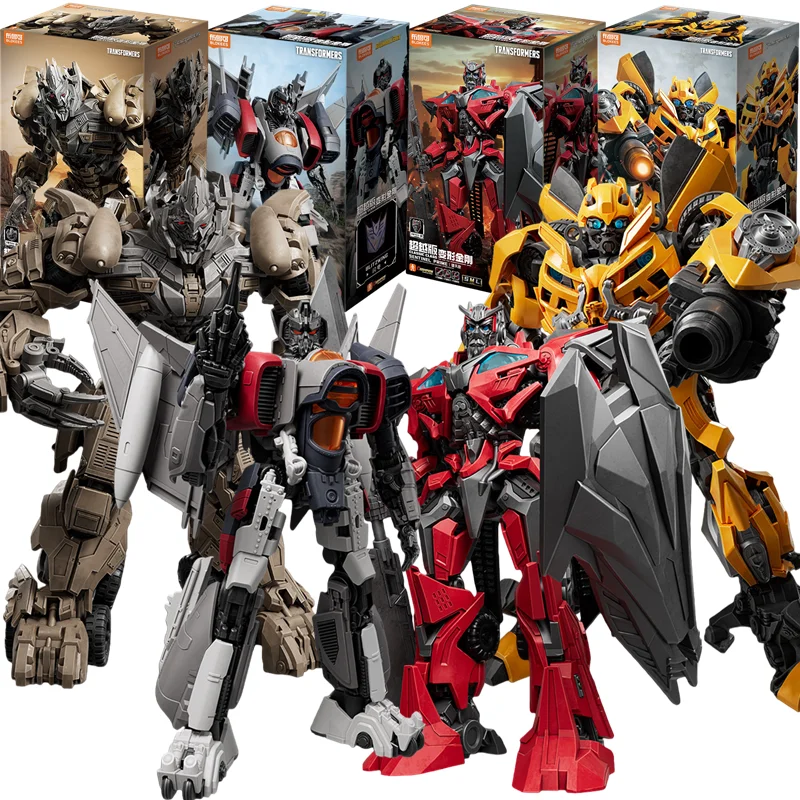 Blokees Transformation Optimus Prime Primal Megatron Bumblebee Arcee Scourge Nemesis Prime Action Figure Assembling Toys Gifts
Blokees Transformation Optimus Prime Primal Megatron Bumblebee Arcee Scourge Nemesis Prime Action Figure Assembling Toys Gifts