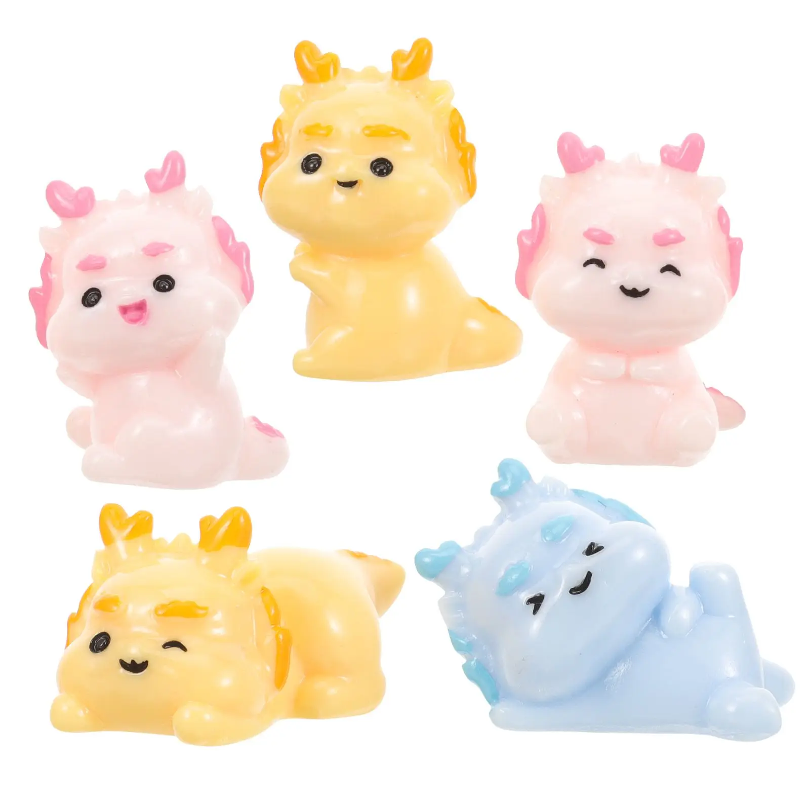 5 Pcs Mini Dragon Desktop Decorations Resin Cartoon naments for Birthday Party Garden Yard New Year Gift Ideas
5 Pcs Mini Dragon Desktop Decorations Resin Cartoon naments for Birthday Party Garden Yard New Year Gift Ideas