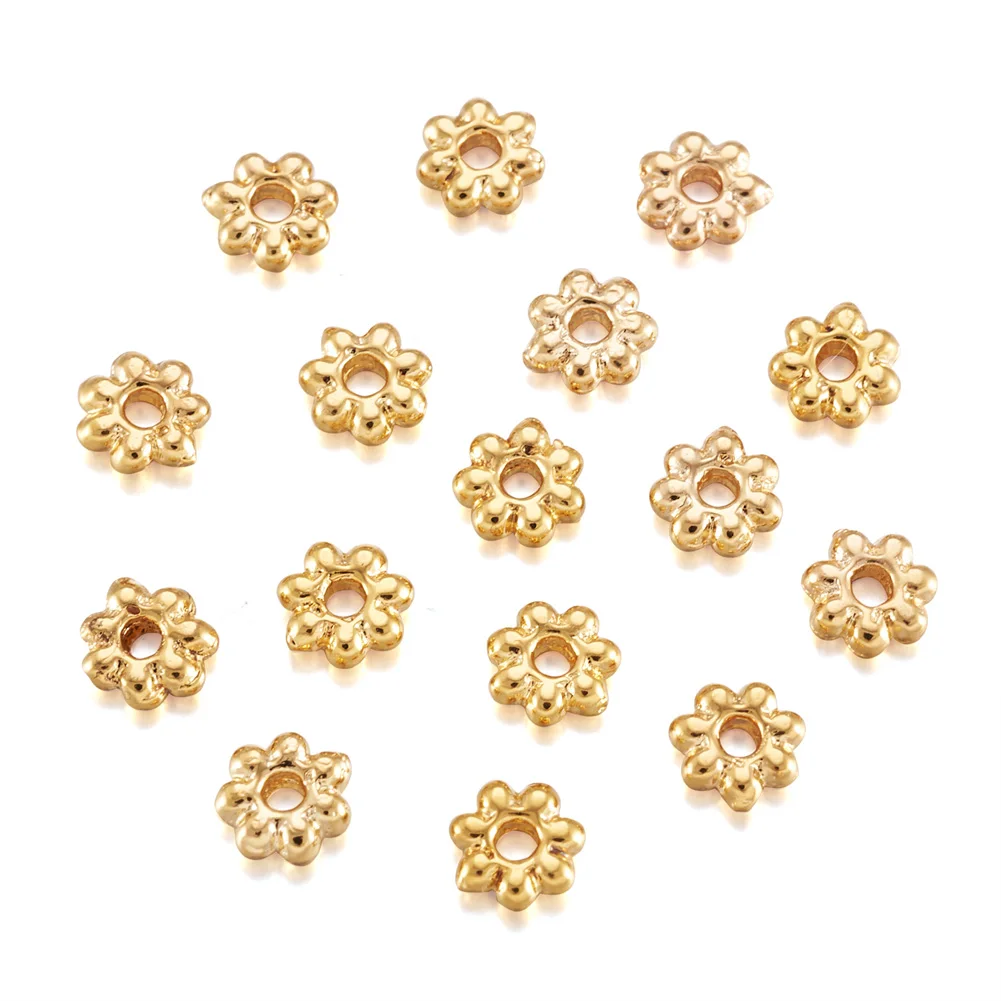 20pcs Brass Daisy Spacer Beads Mini Flower Spacer Charms for DIY Bracelet Necklace Jewelry Making Supplies 5x1.5mm
20pcs Brass Daisy Spacer Beads Mini Flower Spacer Charms for DIY Bracelet Necklace Jewelry Making Supplies 5x1.5mm