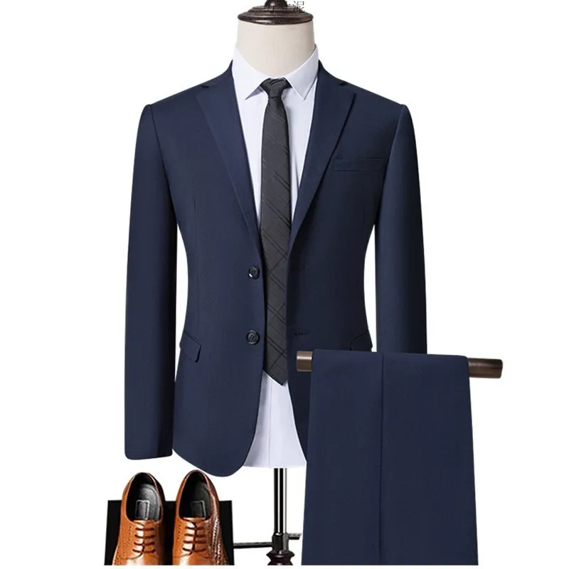 3-H7 Fit Suit suit Men's Suit Full Set Men's Business Formal Suit Business Wear New Wedding Dress Korean Style Factory
3-H7 Fit Suit suit Men's Suit Full Set Men's Business Formal Suit Business Wear New Wedding Dress Korean Style Factory