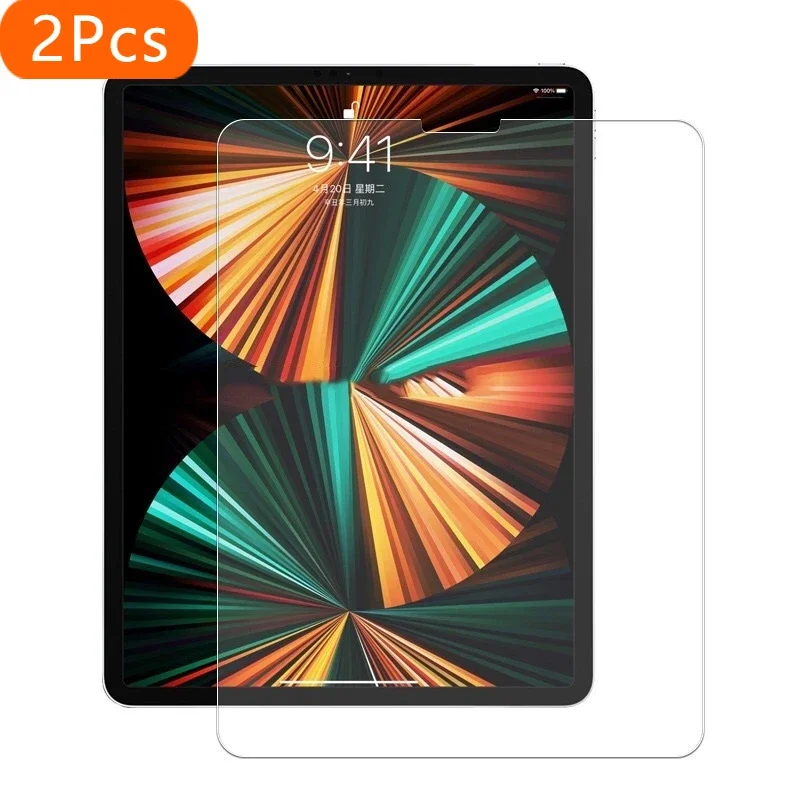2Pcs 9H Tempered Glass For iPad Pro 12.9 2021 Tablet Screen Protector A2379 A2461 A2462 Bubble Free Scratch Proof HD Protective
2Pcs 9H Tempered Glass For iPad Pro 12.9 2021 Tablet Screen Protector A2379 A2461 A2462 Bubble Free Scratch Proof HD Protective
